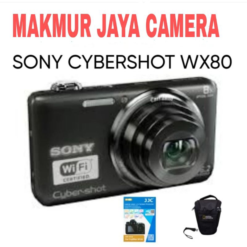 SONY CYBERSHOOT DSC WX80 DIGITAL CAMERA