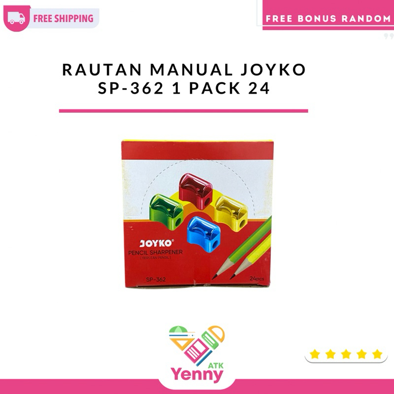 

Rautan Manual Joyko Sp-362 | Rautan Joyko 1 Pack 24 | Rautan/Serutan Joyko