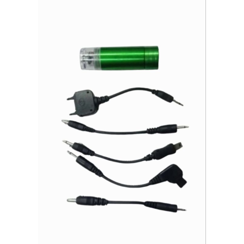 MOBILE PHONE EMERGENCY CHARGER PAKAI BATERAI AA 1 BH, OUTPUT 5 VOLT. HARGA BELUM TERMASUK BATERAI