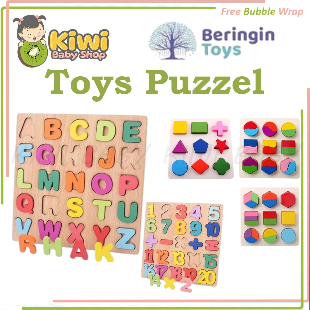 Beringin Toys Puzzel / Mainan Edukasi / Puzzle Anak Bentuk Edukatif