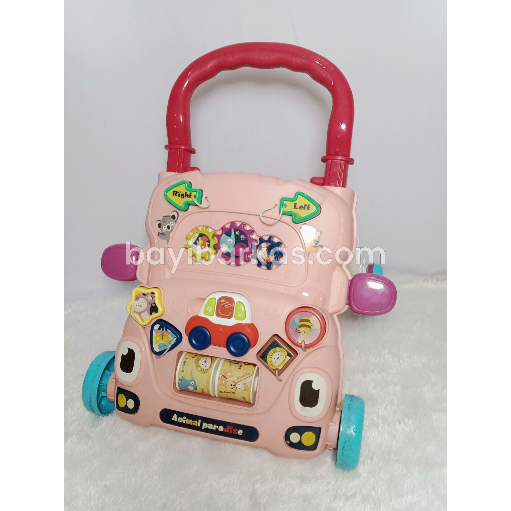 SPACE BABY "SB-8109" Push Walker / alat jalan bayi / dorongan bayi / walker bayi murah (SECOND)
