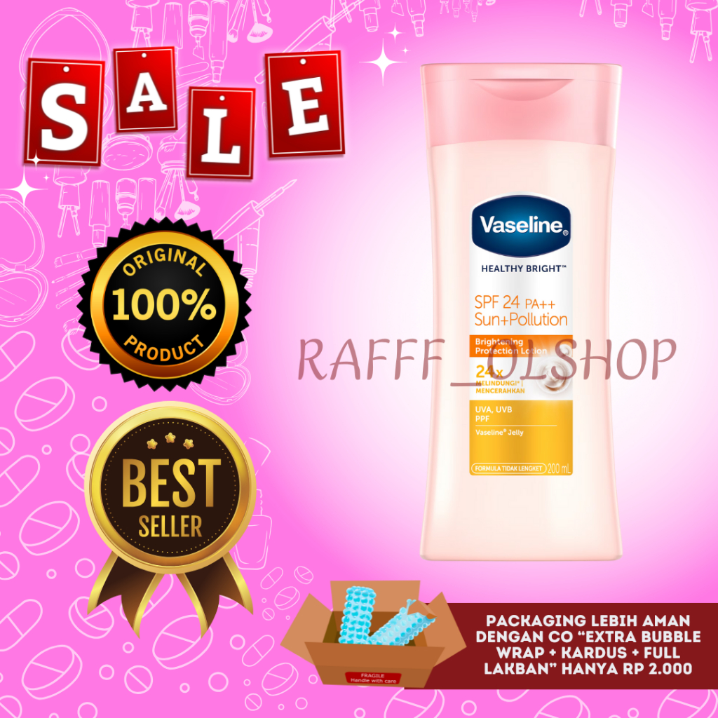 VASELINE SPF 24 TRIPLE 100 ML