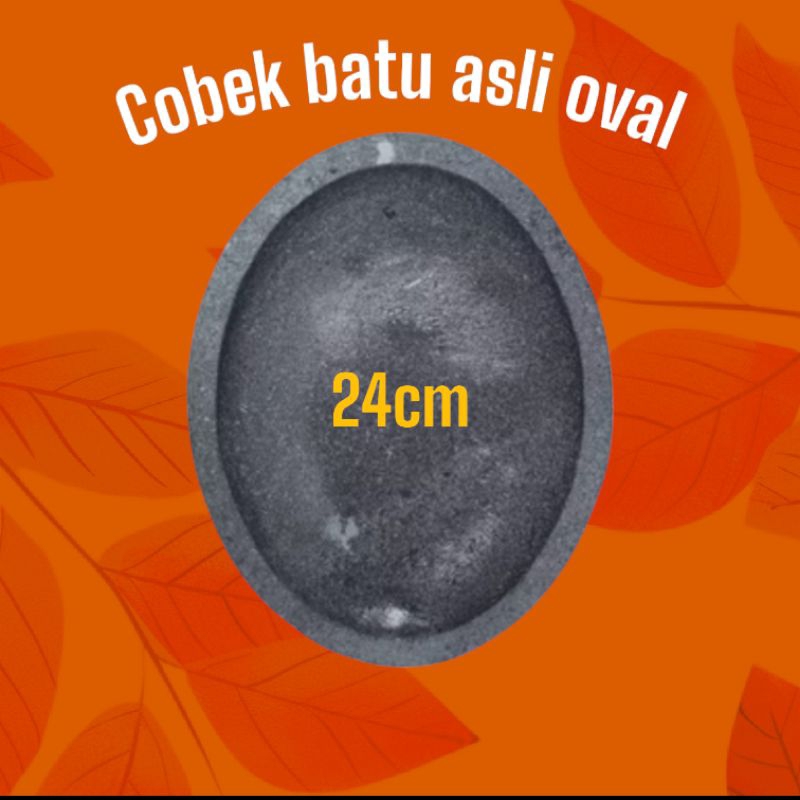 cobek batu asli oval orininal cobek+ munthu muntilan gunung geledegan