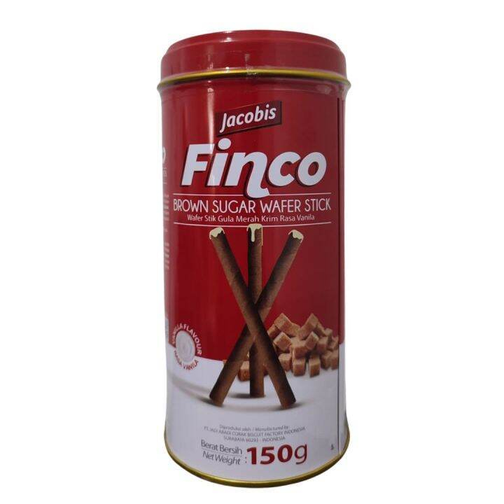 

Jacobis Finco Brown Sugar Wafer Stick 150g