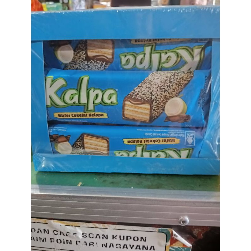 

KALPA WAFER COKLAT BERSALUT KELAPA