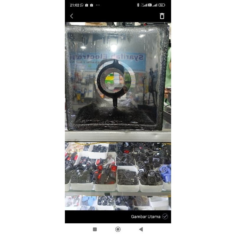 HORN CORONG SPEAKER  MIDEL RUDAL BUNTU & BOLONG SPEAKER 10" BAHAN FIBER TEBAL