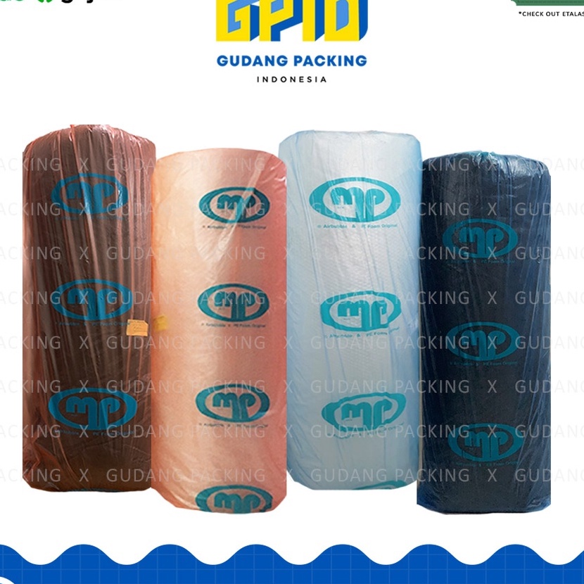 

Cashback GOSENDGRAB MULIAPACK Bubble Wrap Hitam Putih 125cm x 5 1 m