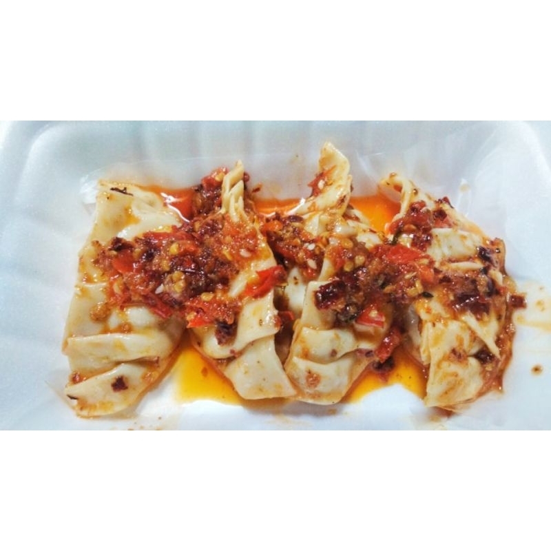 

Pangsit Chili oil PANGSIT PEDAS