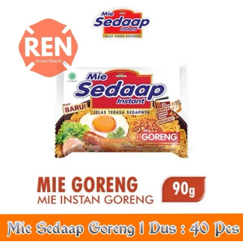 

Mie Sedaap Goreng 1 Dus isi 40 Pcs