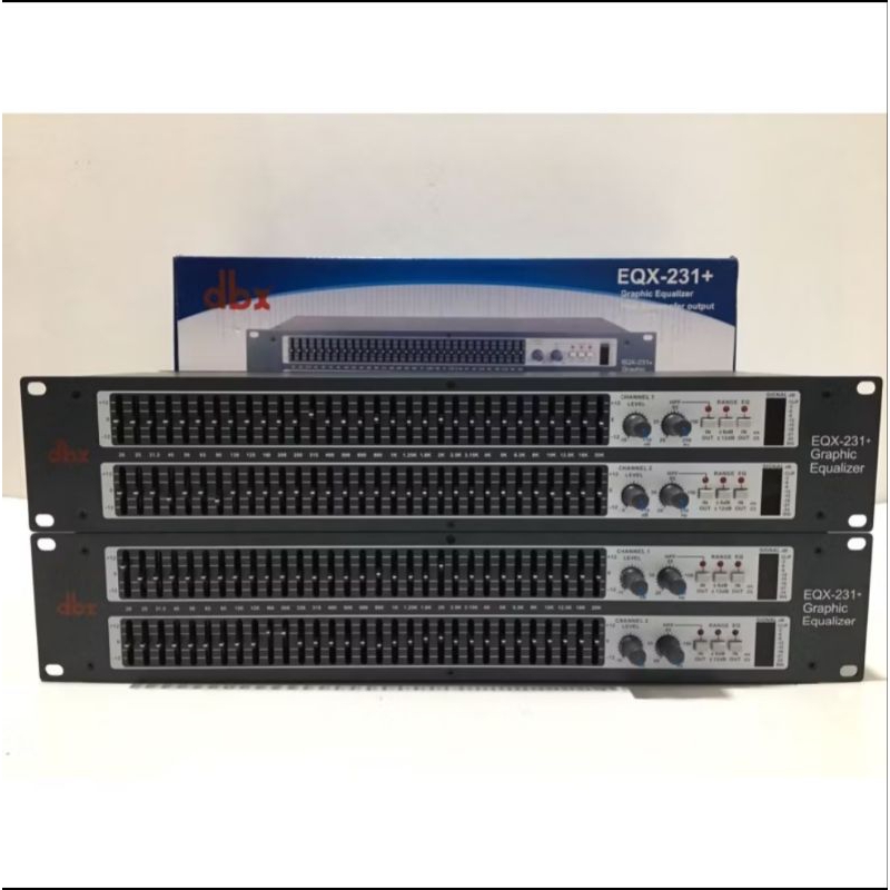 EQUALIZER DBX EQX231+SUBWOOFER/EQX231+SUB NEW GRADE A++