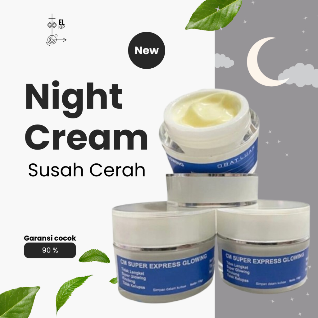 Cream Susah Putih Ampuh atasi kulit flek dan kulit susah cerah Cream Pemutih Wajah Glowing Cepat