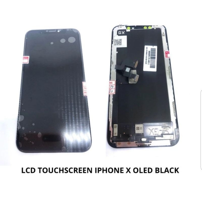 Lcd Touch Screen Iphone X Lcd Layar sentuh iphone X Oled GX OLED layar LCD iPhone X
