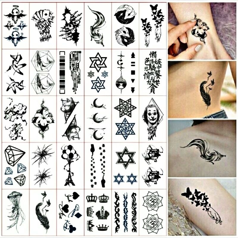 tatto temporarry/tatto temporer terbaru SERI Q 1 gambar