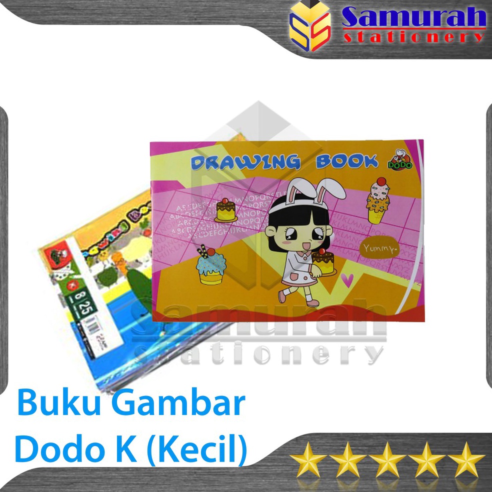 

Segera Order Buku Gambar Dodo Ukuran Kecil Drawing Book 8 K Buku Sketsa Mengambar Kecil Uk 8K B5 Untuk TK SD