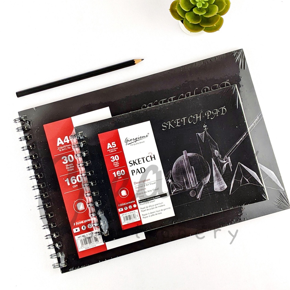 

Promo Terunik GIORGIONE Sketch Book Sketchbook Buku Sketsa A5 A4 18 Gsm 3 Sheet GSk3