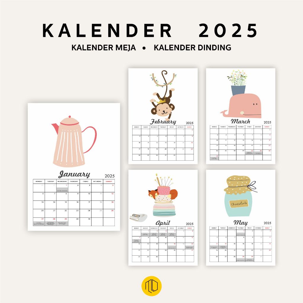 

Kalender Dinding Aesthetic 2025 / Kalender Meja Aesthetic 2025 / Kalender Tempel Aesthetic 2025 / Kalender Estetik spiral 2025 2026 2027 2028 / Kalender Planner / Kalender Kain / Planning Time 2025 Mini Calendar Kalender Kalendar Duduk Meja Jilid Spiral C