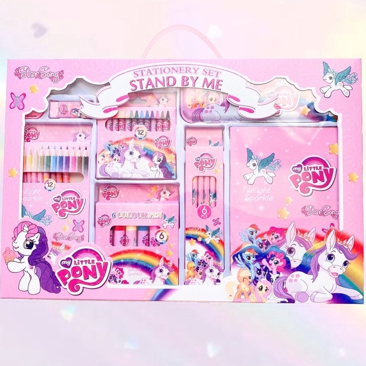 

Sedang Laris Set alat gambar little pony super komplit