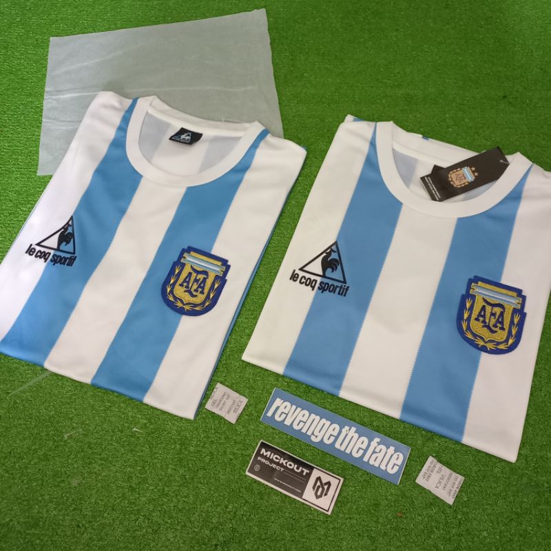 Jersey Retro Argentina Home Maradona