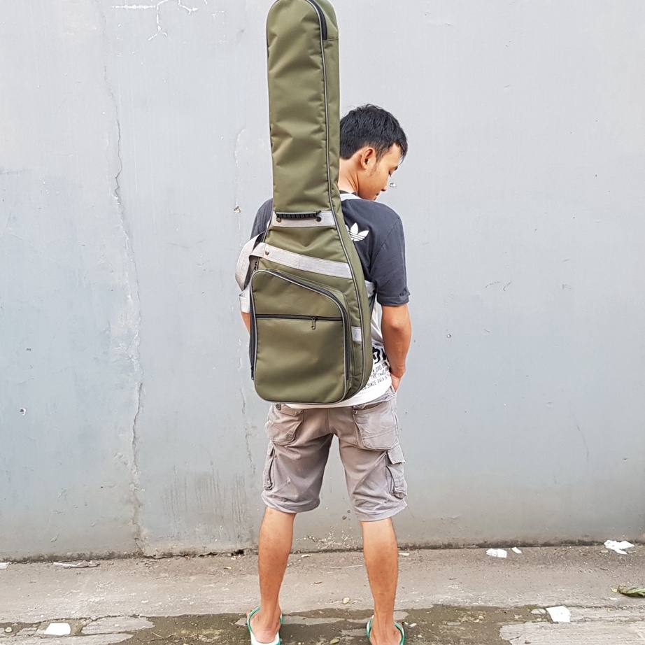 PRODUCT IMPOR Tas gitar listrik tebal anti air bass elektrik terbaru murah gigbag hardcase