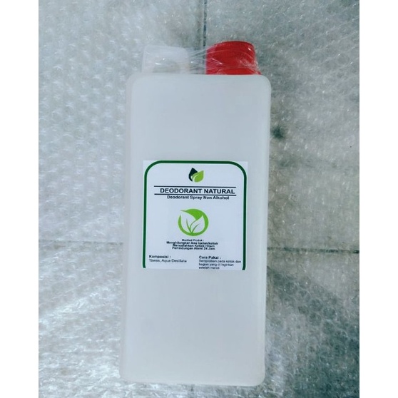 Serba Meriah  Tawas cair 1 liter Refill tawas cair pengganti deodorant Deodorant Spray merk biana