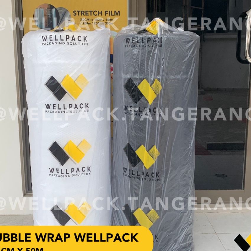 

Extra Bubble Wrap Roll Wellpack 125 cm x 5 m Hitam Bening 3KG 27KG 24KG tebal Jaka Tangerang 125 x 5m GOSEND GRAB Instant