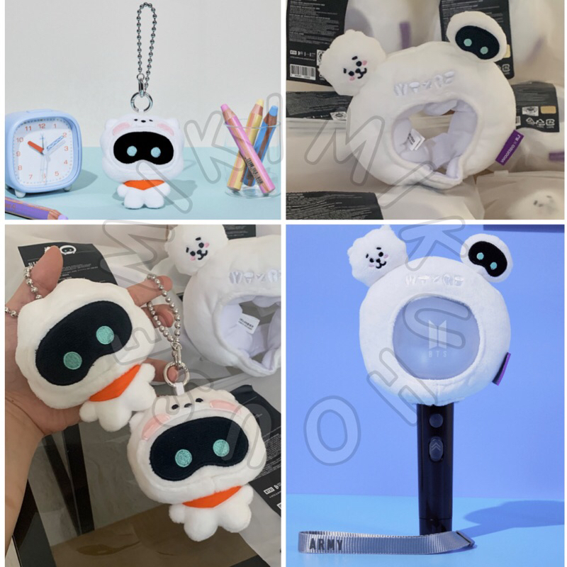 READY STOCK JIN WOOTTEO RJ LIGHTSTICK COVER ARMY BOMB BONEKA RJ X WOOTTEO ARMYBOMB COVER AKSESORIS B