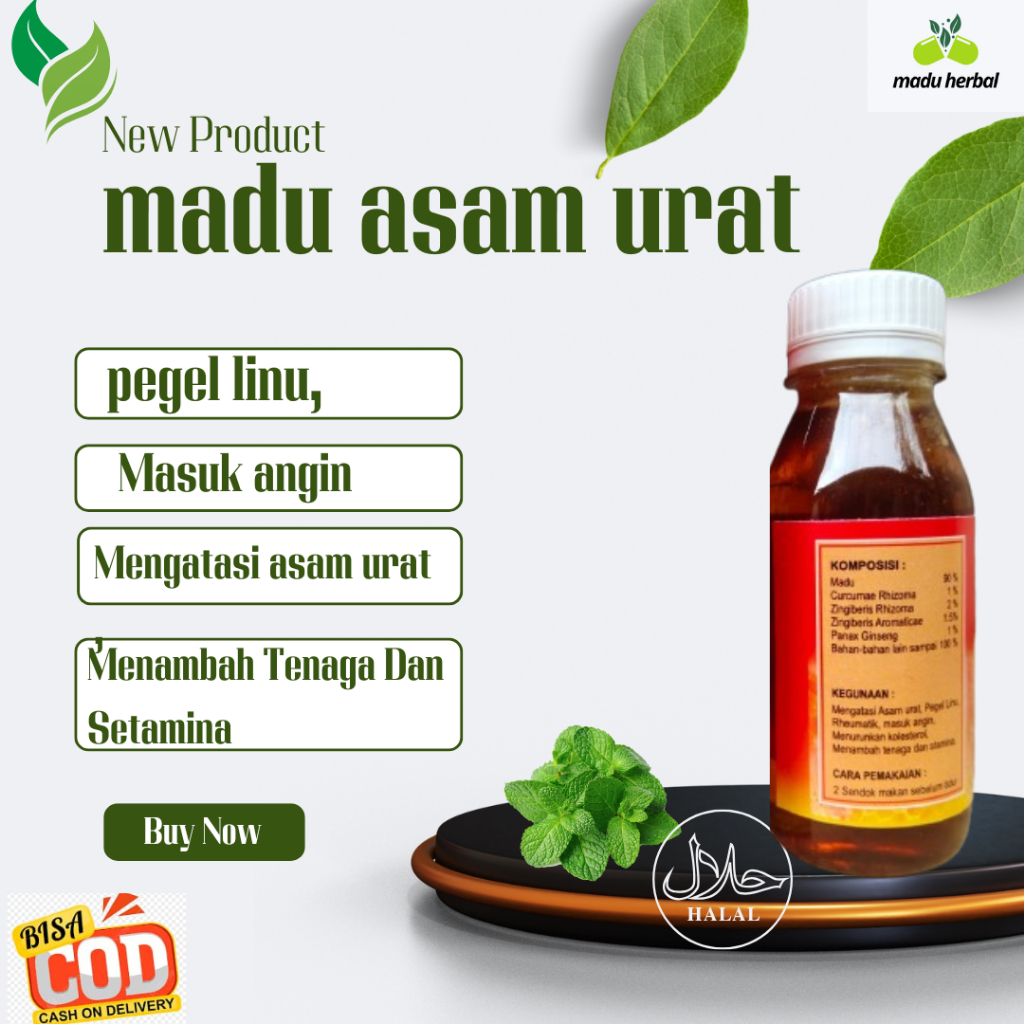 

Promo Madu Asam Urat Madu Murni Obat Herbal Penambah Gairah