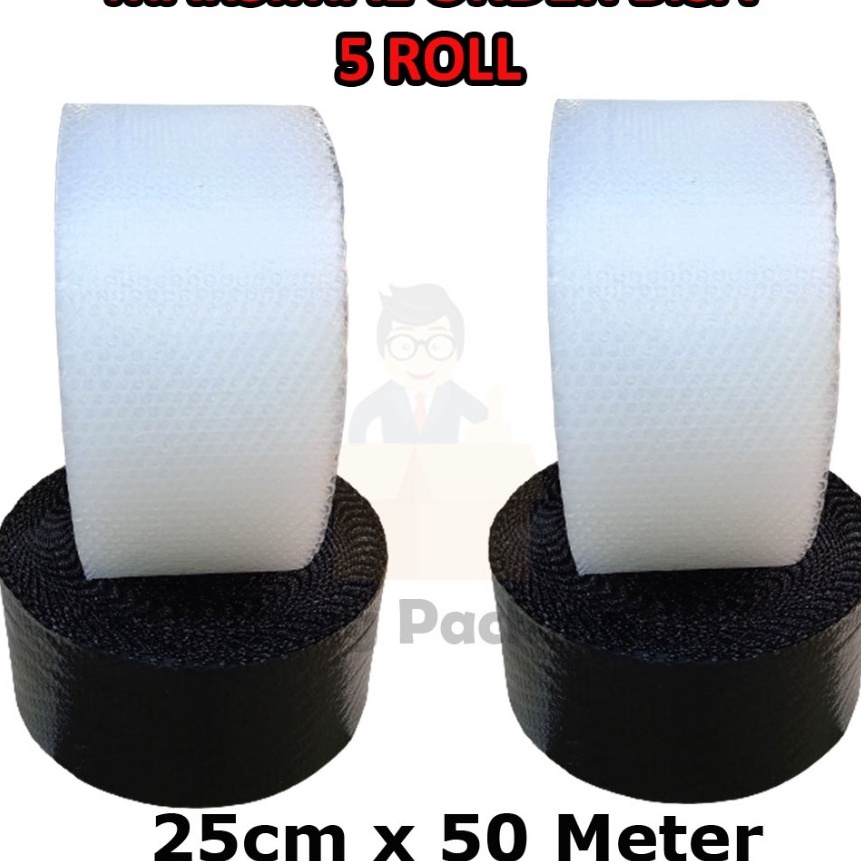 

Ekstra bubble wrap 5M x 25cm Maksimal Order 5 Roll