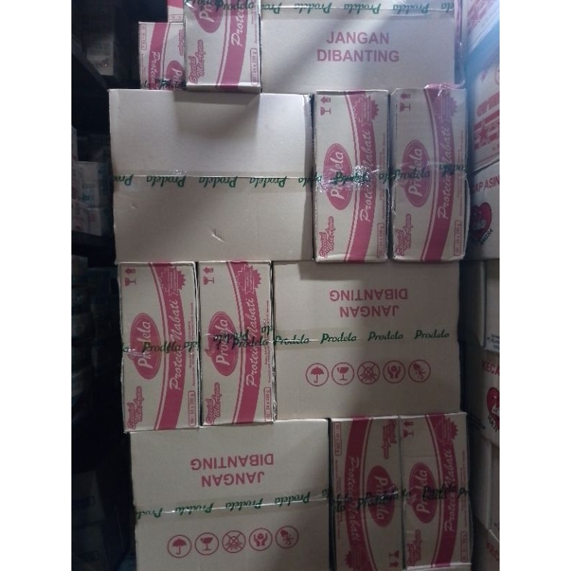 

Prodela/ protein nabati/daging nabati/ daging untuk vegetarian( duz )isi 24 bungkus
