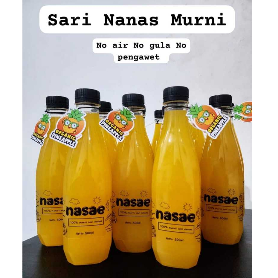 

Jus Nanas / Sari Nanas Murni 100% No Air,No Gula,No Pengawet