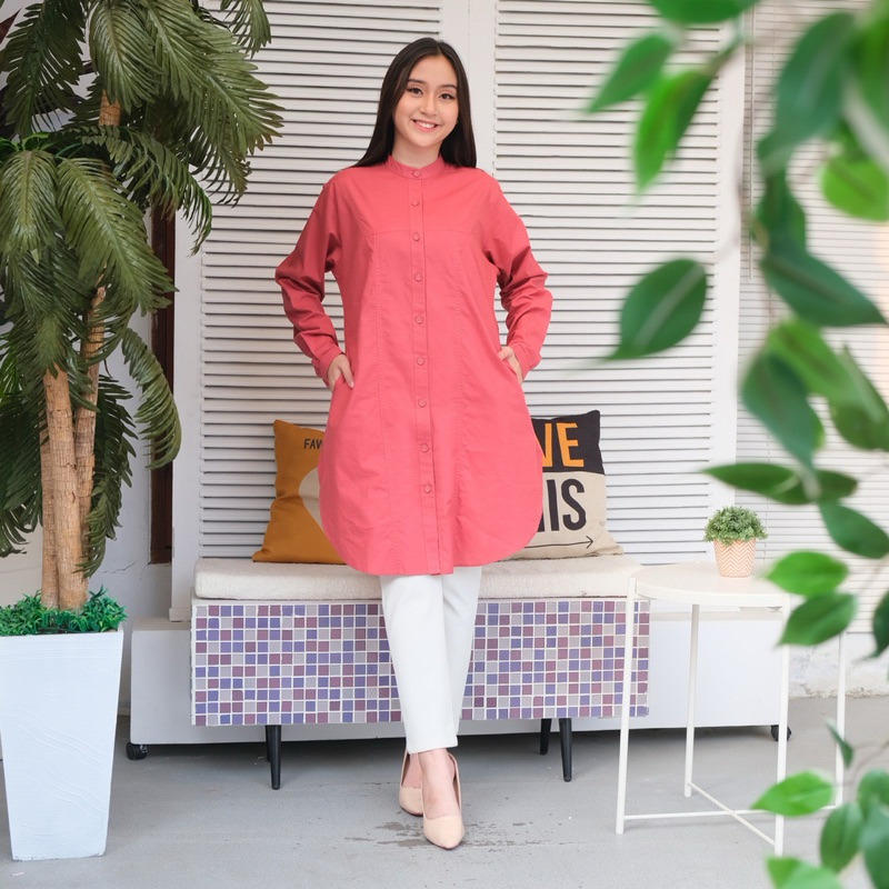 Long Tunik Katun Paris Premium | Guangzhou -1006
