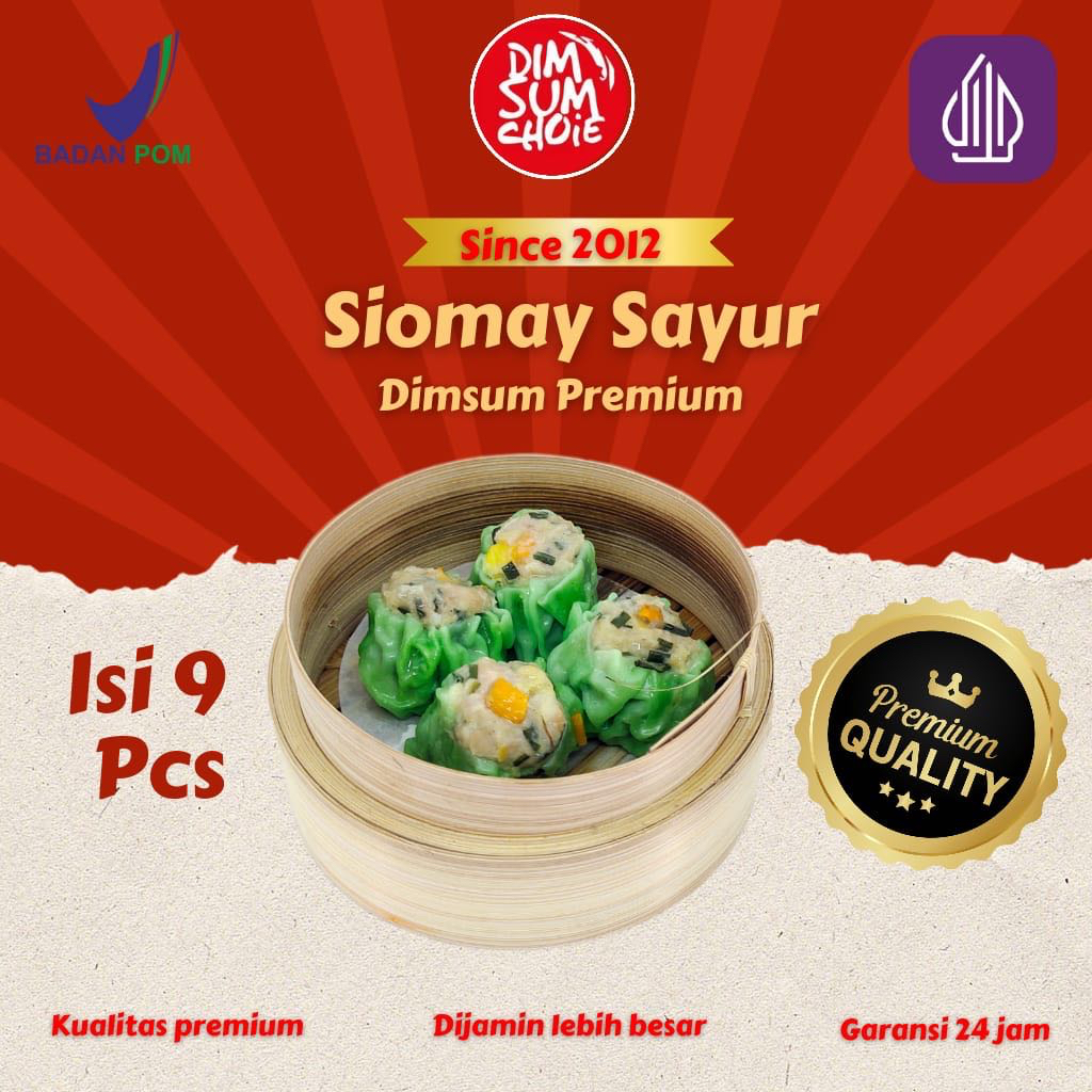 

Dimsum Choie Varian Siomay Rasa Original isi 9 pcs Kemasan Kecil Halal BPOM