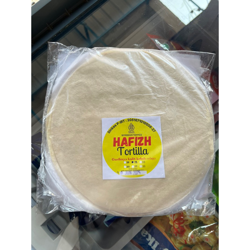 

Kulit Kebab 22cm Hafizh Tortilla isi 20 lembar