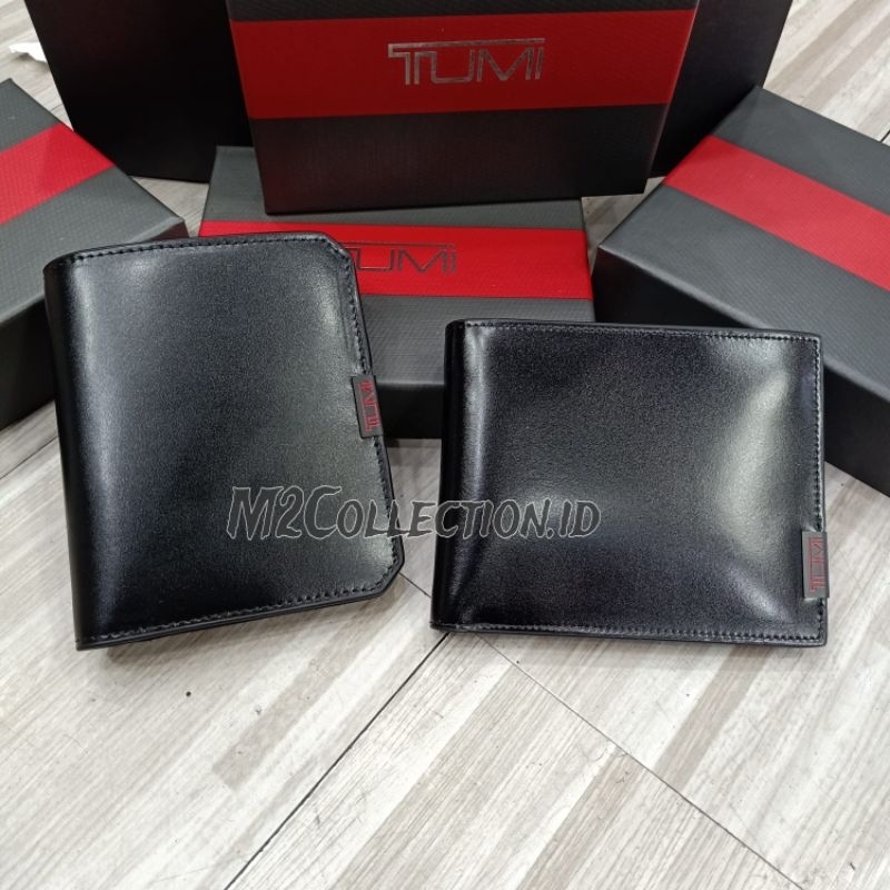 Dompet Pendek TUMI Slim Original Leather Import Premium Dompet kulit pria