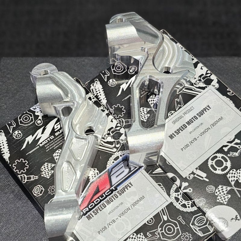 Breket kaliper vixion p100 p108 bracket caliper kaliper brembo tokico v xion vixion dudukan kaliper 