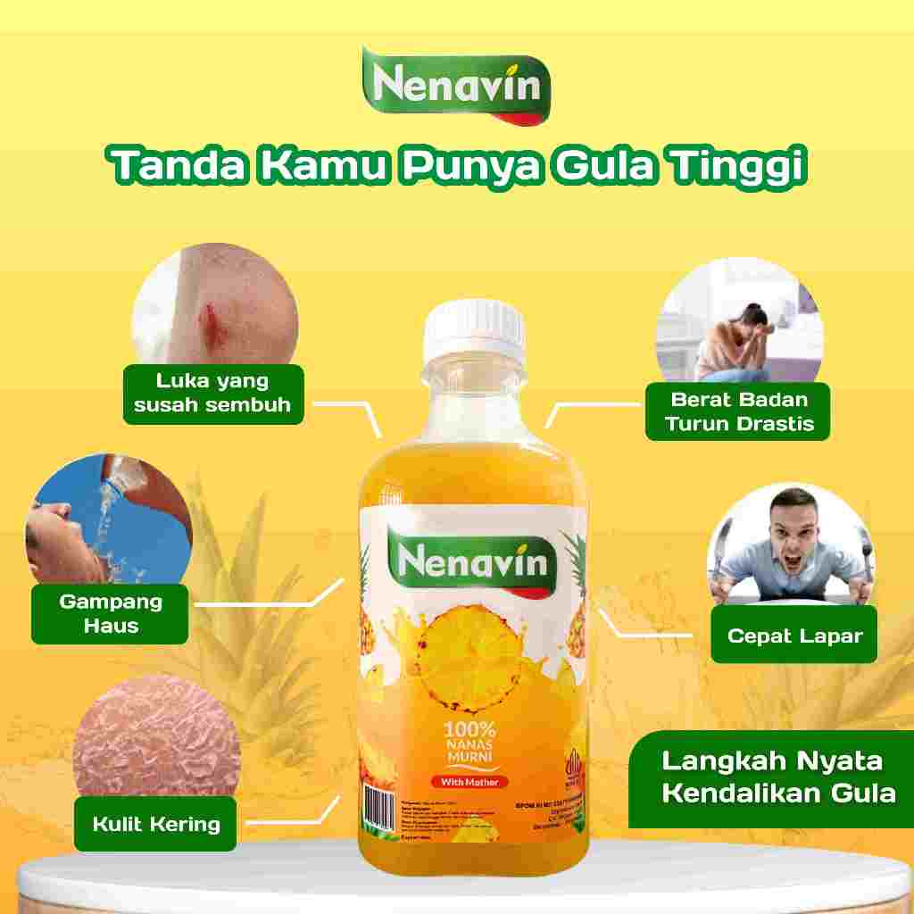 

NENAVIN 300ml - Membantu Atasi Diabetes dan Kontrol gula dalam darah - 1 Botol