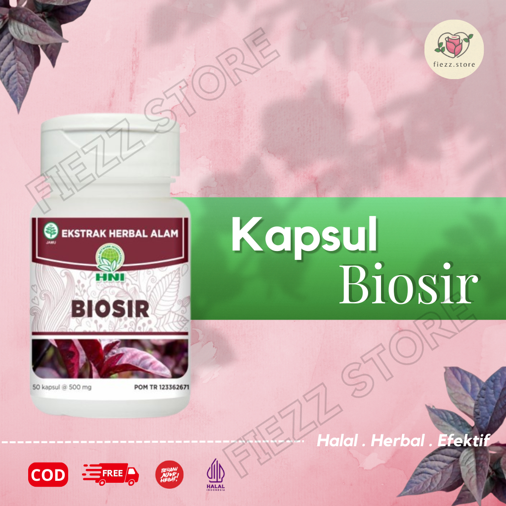 Biosir HNI HPAI obat herbal alami untuk wasir atau ambeien