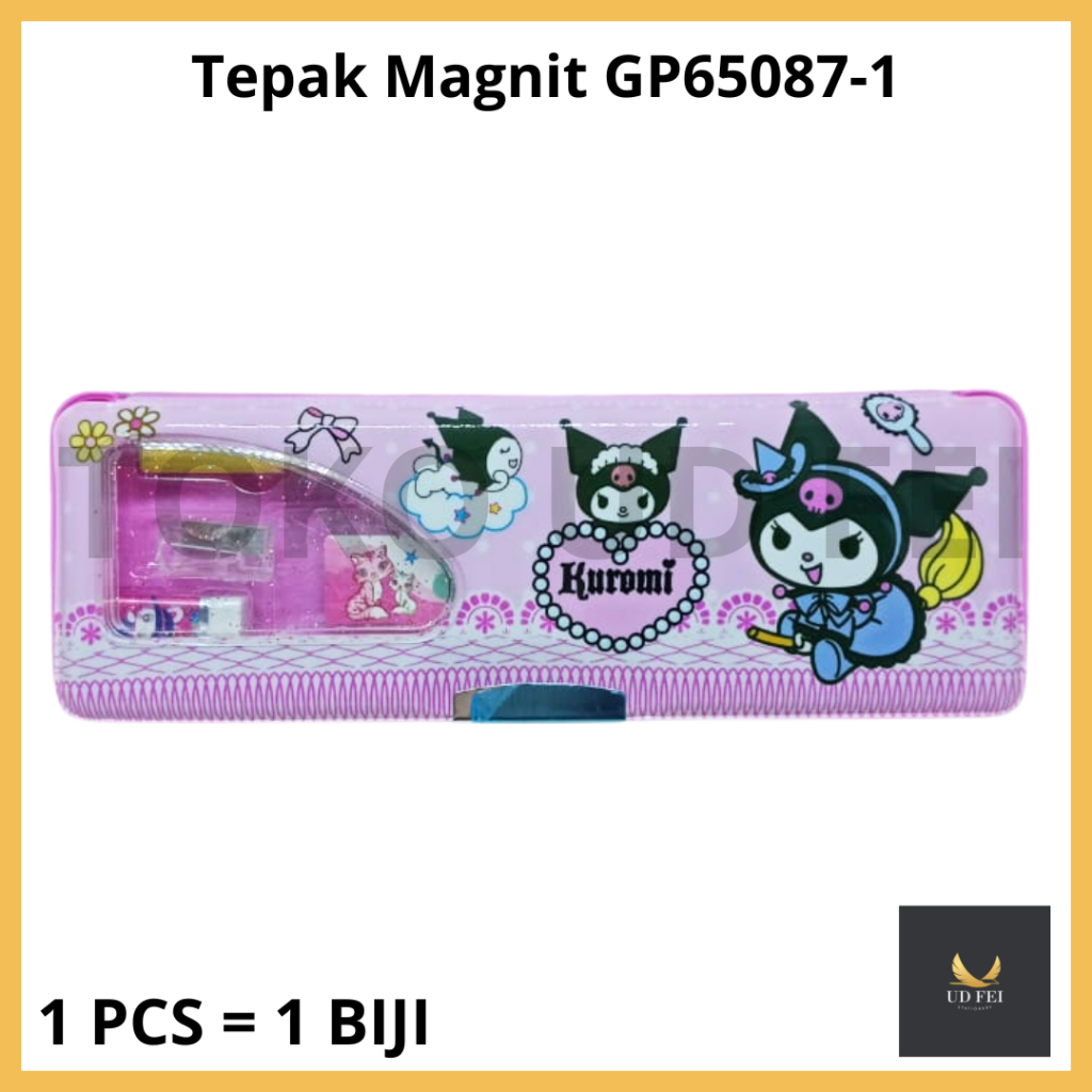 

(1 PCS=1 BIJI) Tepak GP65087-1/Tepak Magnit/ Tepak Magnet/ Tempat Pensil Magnet/ Tempat Pensil Karakter