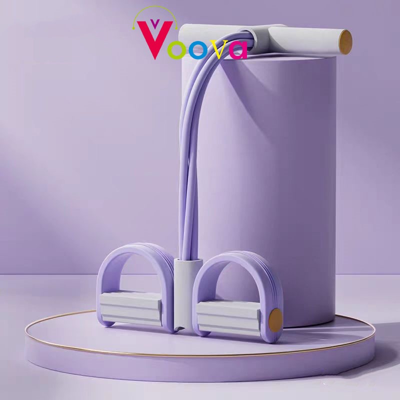 VOOVA Tummy Trimmer/ Tali Yoga Elastis/ Tali Yoga Workout/ Tummy Trimmer/ Alat Olahraga di Rumah/ Al
