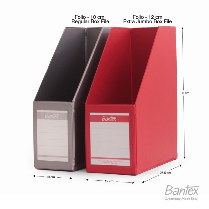 

Bantex Box File Extra Jumbo A4 12cm # 4022 (pcs)
