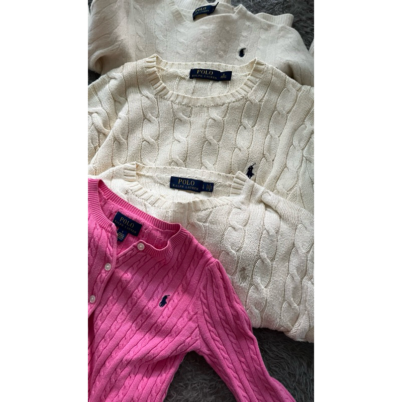 Polo Ralph Lauren ORIGINAL bundling DAPAT 4 (pink dan cream)