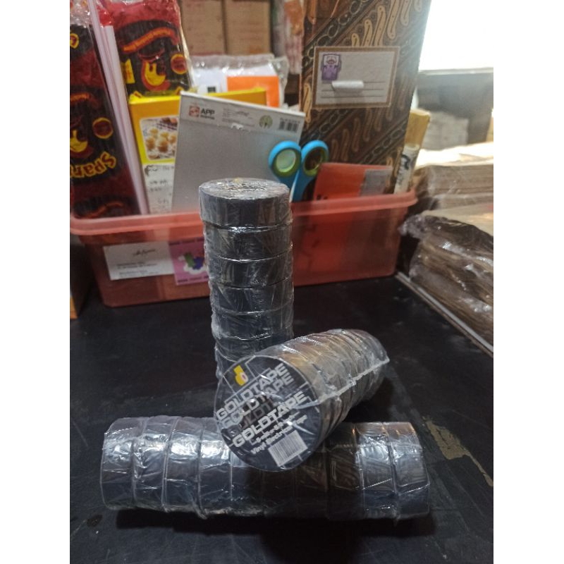 

solasia kado / solasi kabel hitam / solasi kecil / selotip mini