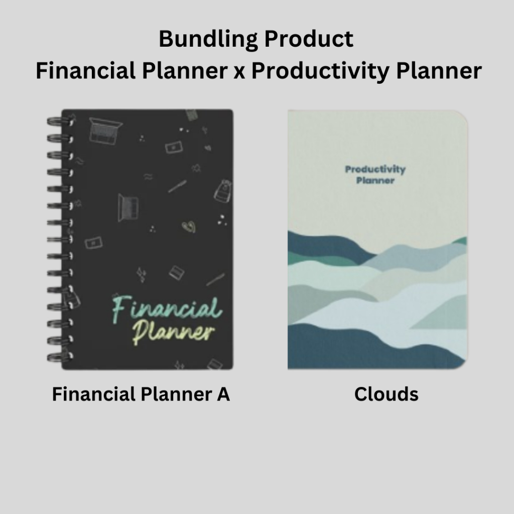 

PROMO BUNDLING PLANNER | PRODUCTIVITY PLANNER 6 BULAN X FINANCIAL PLANNER