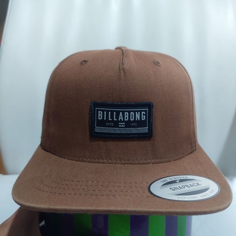 Topi Billabong Coklat bahan Carhartt Original