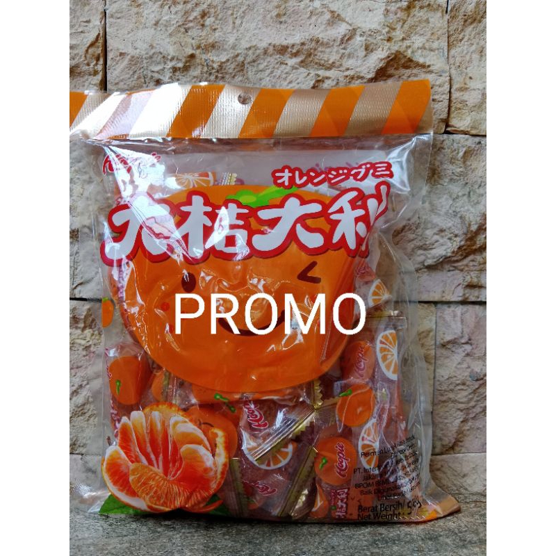 

PROMO "NARAYA" HOOPIE ORANGE CANDY 500 gram