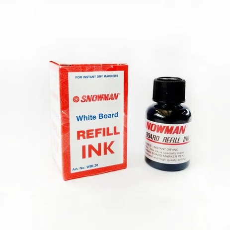 tinta spidol snowman / tinta spidol permanent / tinta spidol bisa di hapus