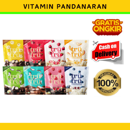 

Snack Coklat Organik TRUFRU All Varian 119gr - Cemilan Cokelat Sehat Isi Buah Kering Lembut & Alami