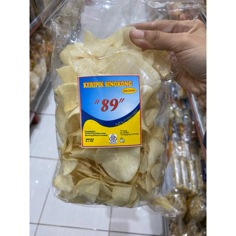 

Keripik Singkong Berat 200 Gram