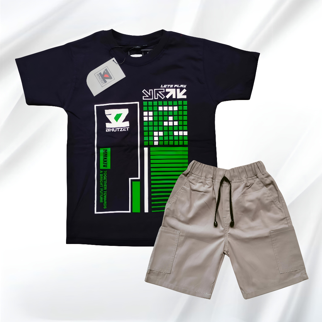 NRA Kaos Anak Setelan Distro/Chino / Setelan Baju Anak Laki Laki / Baju Anak Laki Laki