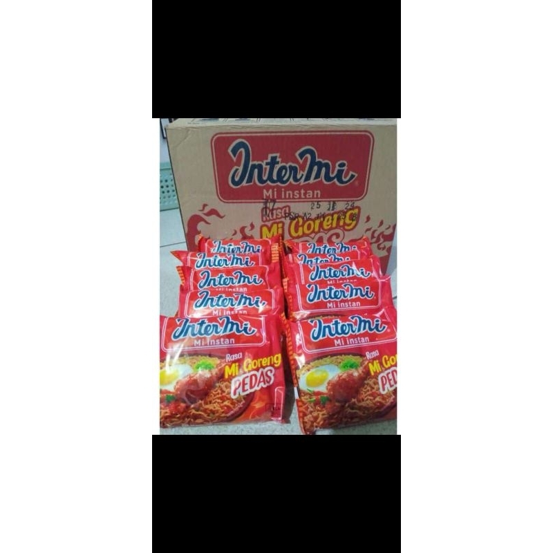 

Intermie goreng pedas 1 dus isi 40 pcs